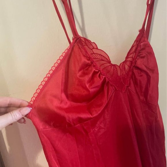 Vintage Red Valentines Lingerie - Picture 3 of 3